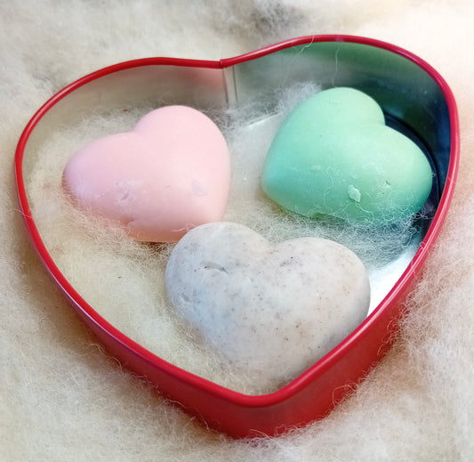 Geschenkset „Dreiklang“ – Vielfalt in Herzform